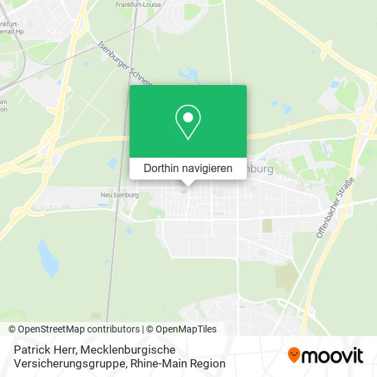 Patrick Herr, Mecklenburgische Versicherungsgruppe Karte