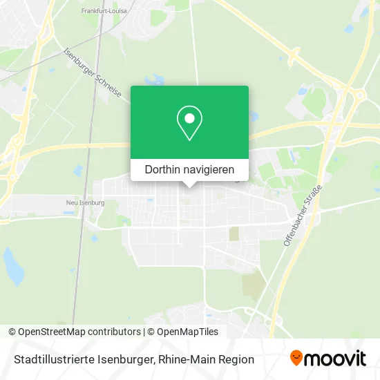 Stadtillustrierte Isenburger Karte