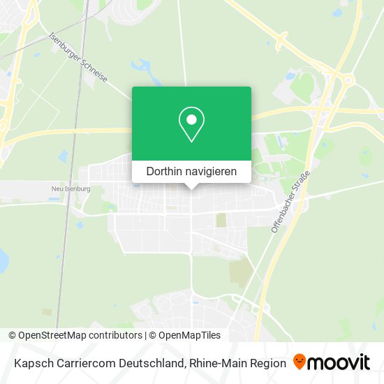 Kapsch Carriercom Deutschland Karte