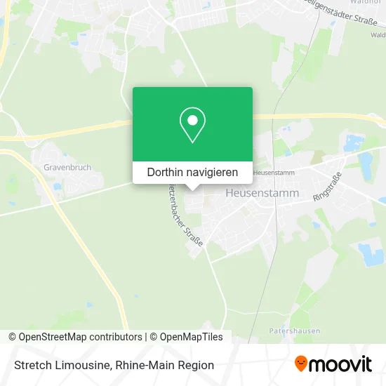 Stretch Limousine Karte