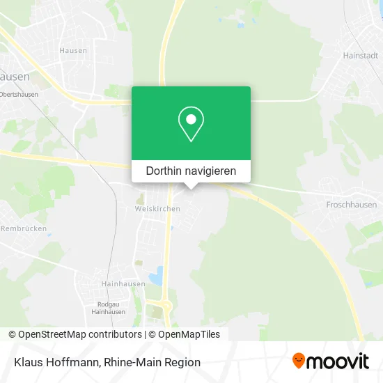 Klaus Hoffmann Karte