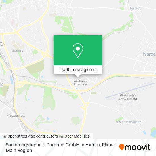 Sanierungstechnik Dommel GmbH in Hamm Karte
