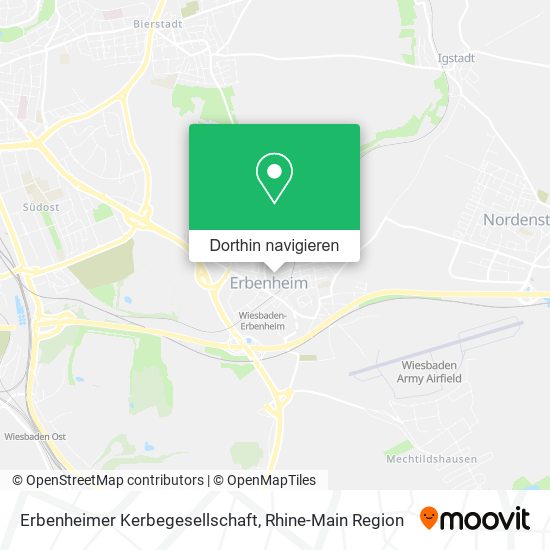 Erbenheimer Kerbegesellschaft Karte