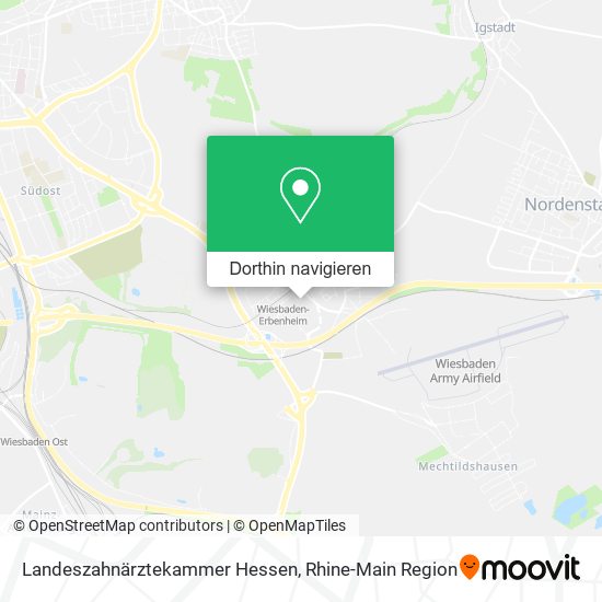 Landeszahnärztekammer Hessen Karte