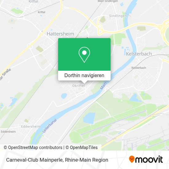 Carneval-Club Mainperle Karte