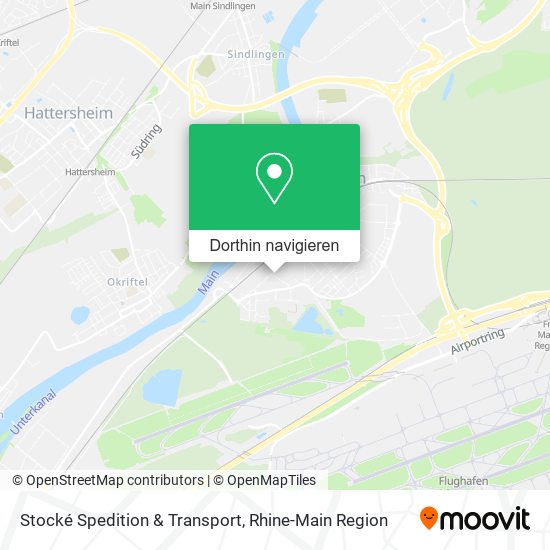 Stocké Spedition & Transport Karte