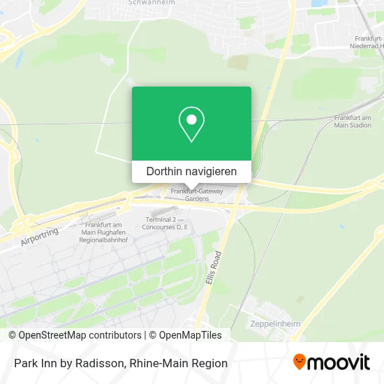 Park Inn by Radisson Karte