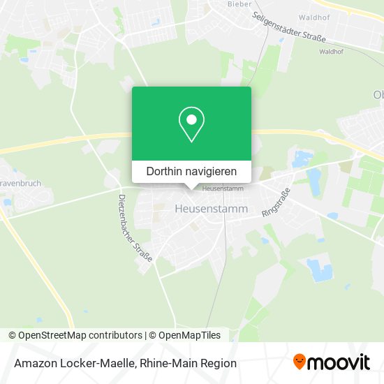 Amazon Locker-Maelle Karte