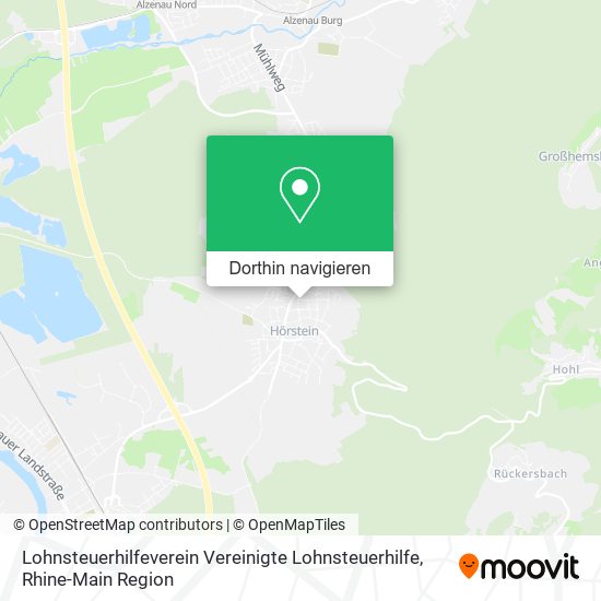 Lohnsteuerhilfeverein Vereinigte Lohnsteuerhilfe Karte