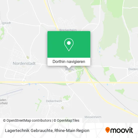 Lagertechnik Gebrauchte Karte