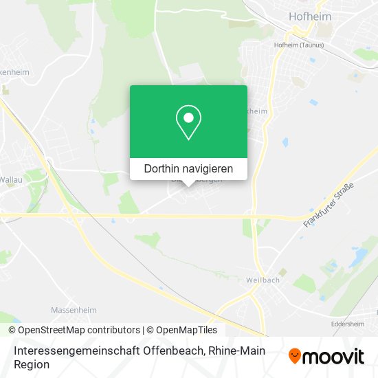 Interessengemeinschaft Offenbeach Karte