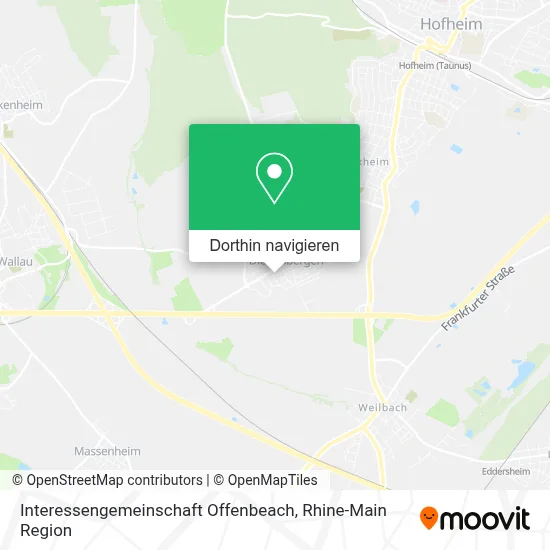 Interessengemeinschaft Offenbeach Karte