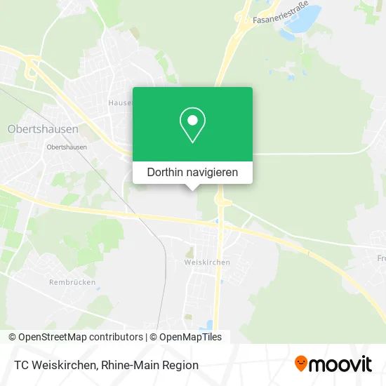 TC Weiskirchen Karte