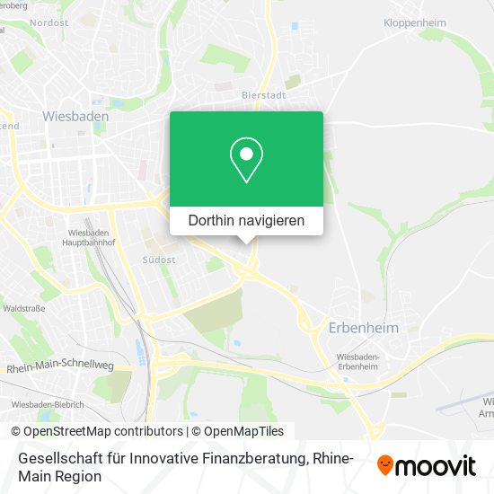 Gesellschaft für Innovative Finanzberatung Karte