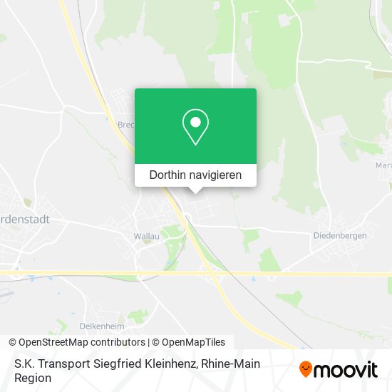 S.K. Transport Siegfried Kleinhenz Karte