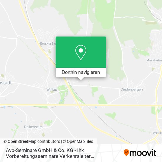 Avb-Seminare GmbH & Co. KG - Ihk Vorbereitungsseminare Verkehrsleiter Güterkraftverkehr Karte
