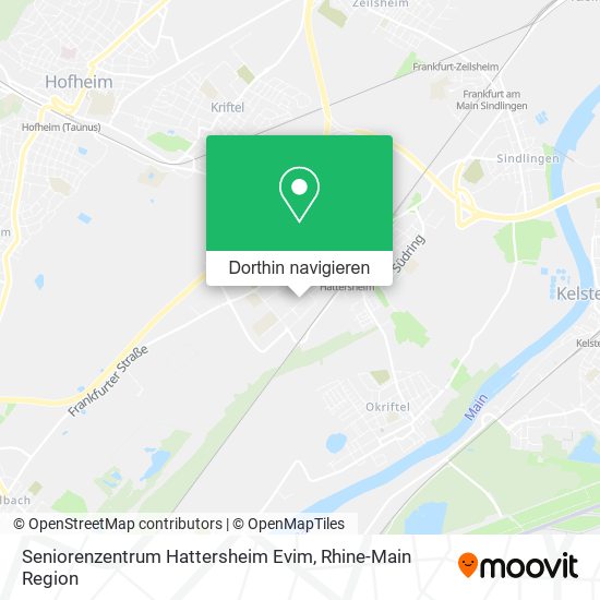 Seniorenzentrum Hattersheim Evim Karte