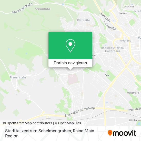Stadtteilzentrum Schelmengraben Karte