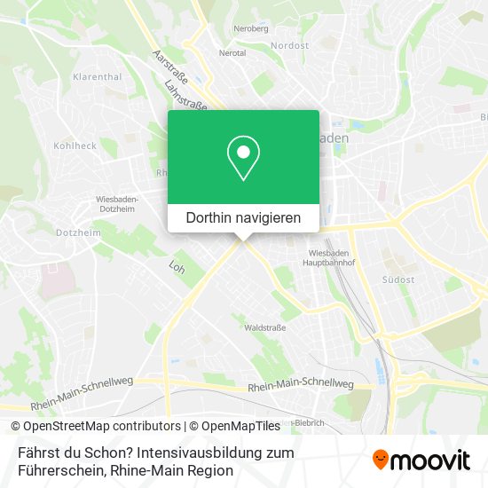 Fährst du Schon? Intensivausbildung zum Führerschein Karte