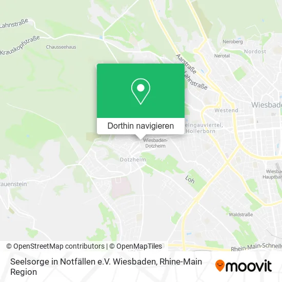 Seelsorge in Notfällen e.V. Wiesbaden Karte