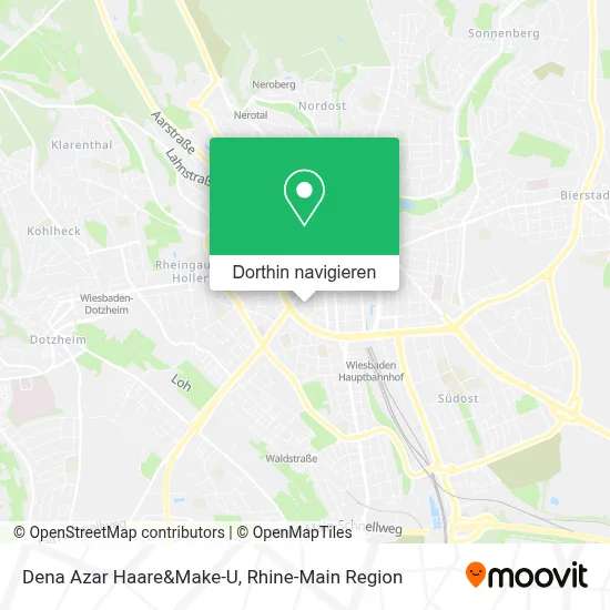 Dena Azar Haare&Make-U Karte