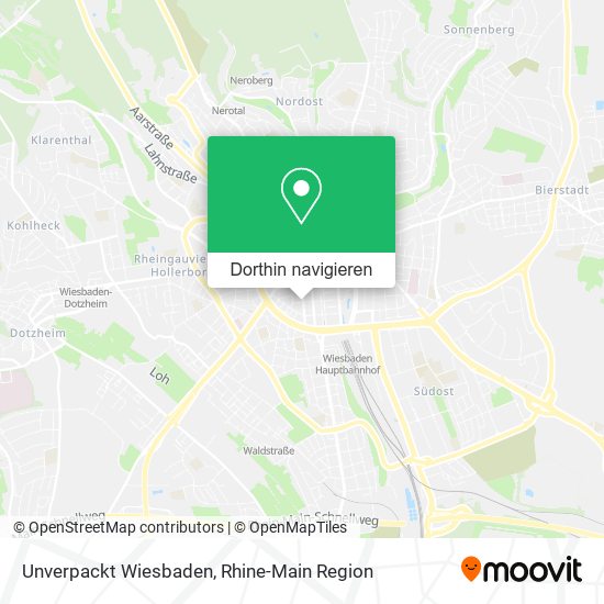 Unverpackt Wiesbaden Karte