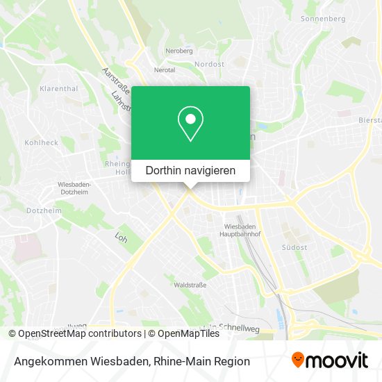 Angekommen Wiesbaden Karte