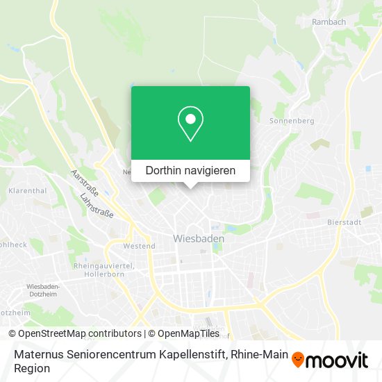 Maternus Seniorencentrum Kapellenstift Karte