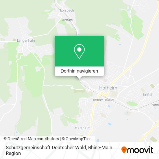 Schutzgemeinschaft Deutscher Wald Karte