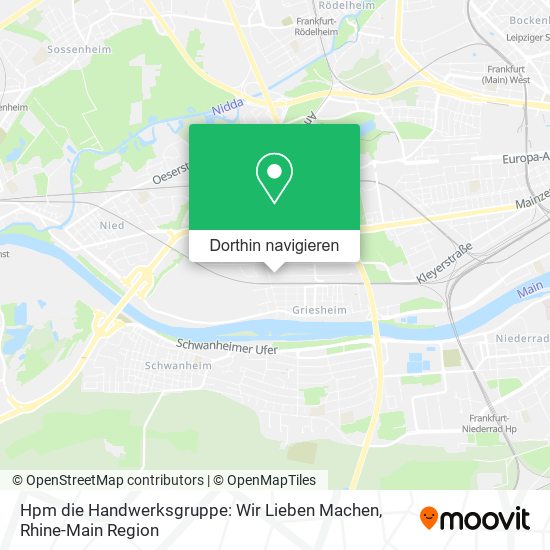 Hpm die Handwerksgruppe: Wir Lieben Machen Karte