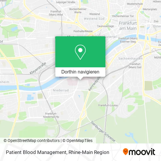 Patient Blood Management Karte
