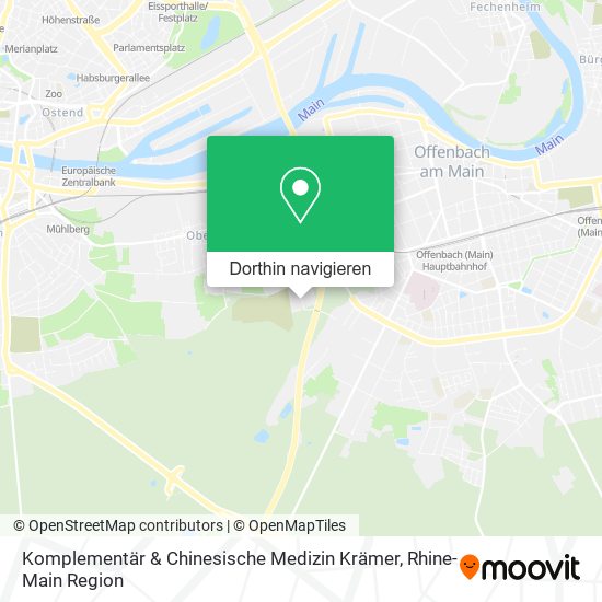 Komplementär & Chinesische Medizin Krämer Karte