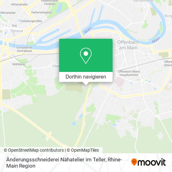 Änderungsschneiderei Nähatelier im Teller Karte