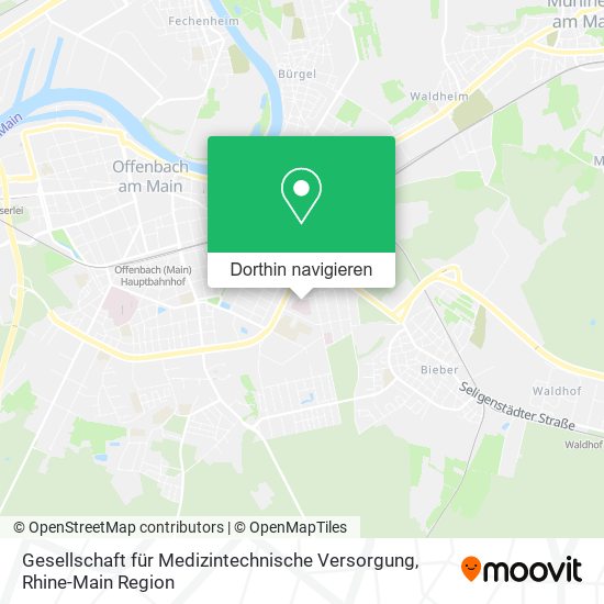 Gesellschaft für Medizintechnische Versorgung Karte
