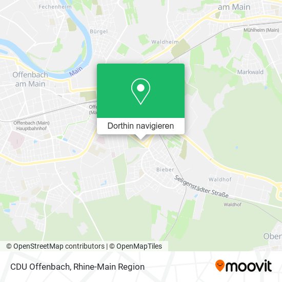 CDU Offenbach Karte