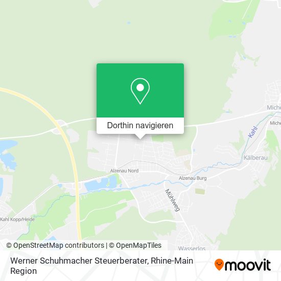 Werner Schuhmacher Steuerberater Karte