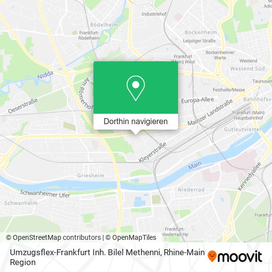 Umzugsflex-Frankfurt Inh. Bilel Methenni Karte