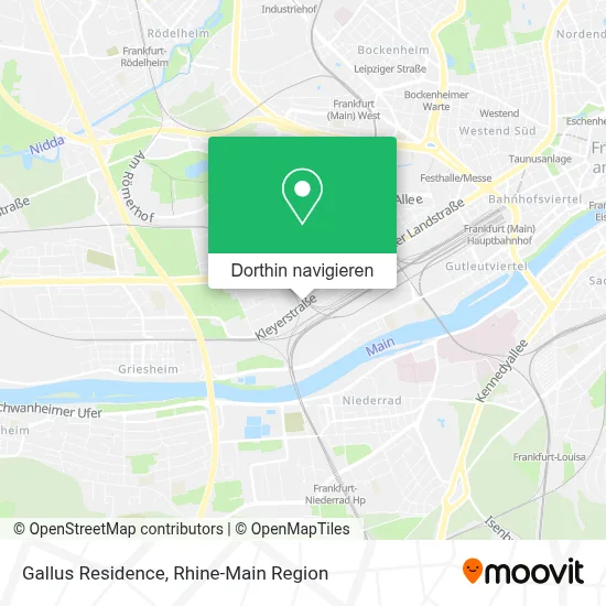 Gallus Residence Karte