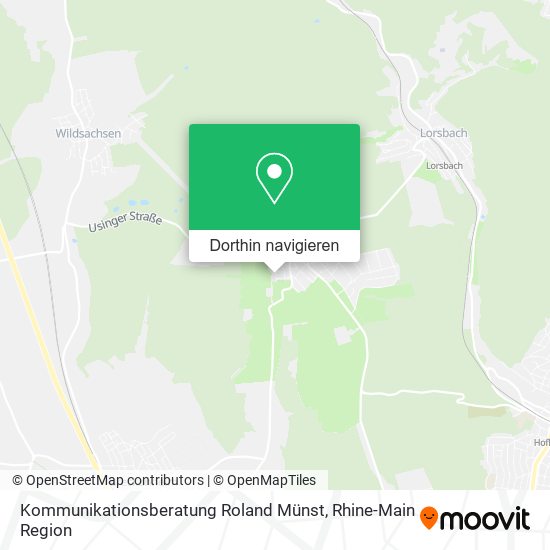 Kommunikationsberatung Roland Münst Karte