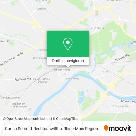 Carina Schmitt Rechtsanwältin Karte