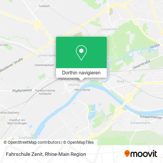 Fahrschule Zenit Karte