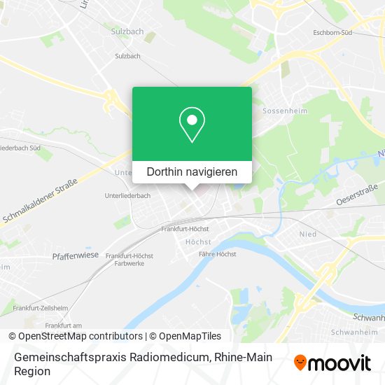 Gemeinschaftspraxis Radiomedicum Karte