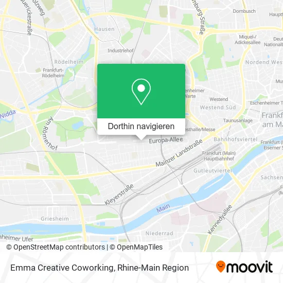 Emma Creative Coworking Karte
