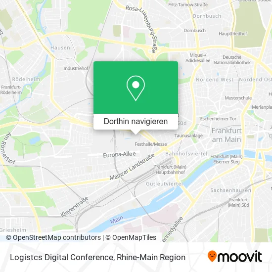 Logistcs Digital Conference Karte