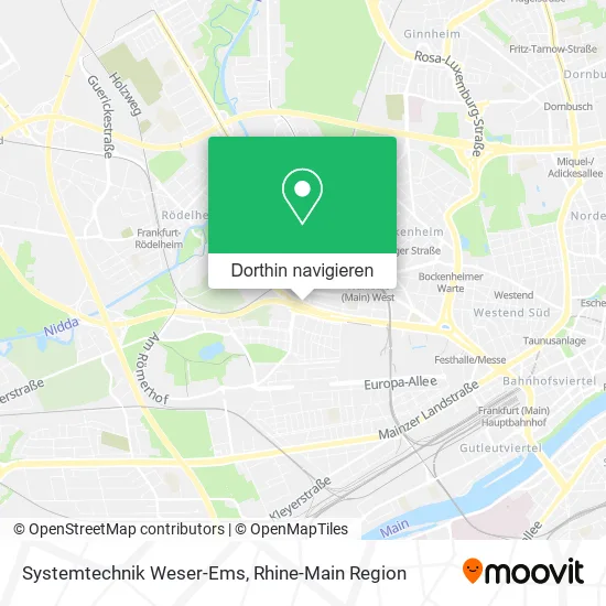 Systemtechnik Weser-Ems Karte