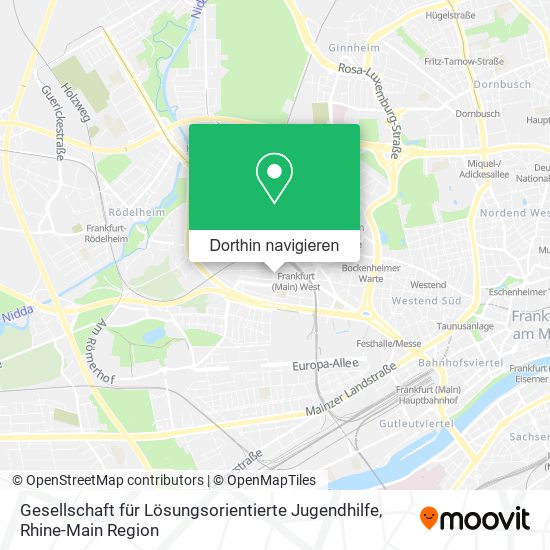 Gesellschaft für Lösungsorientierte Jugendhilfe Karte