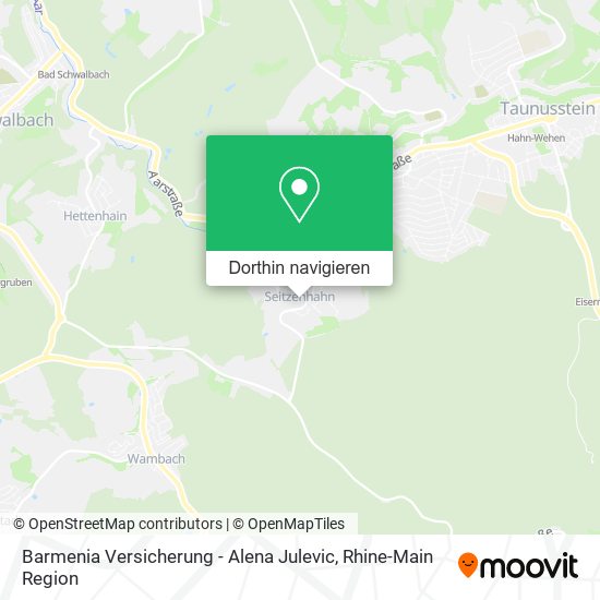 Barmenia Versicherung - Alena Julevic Karte