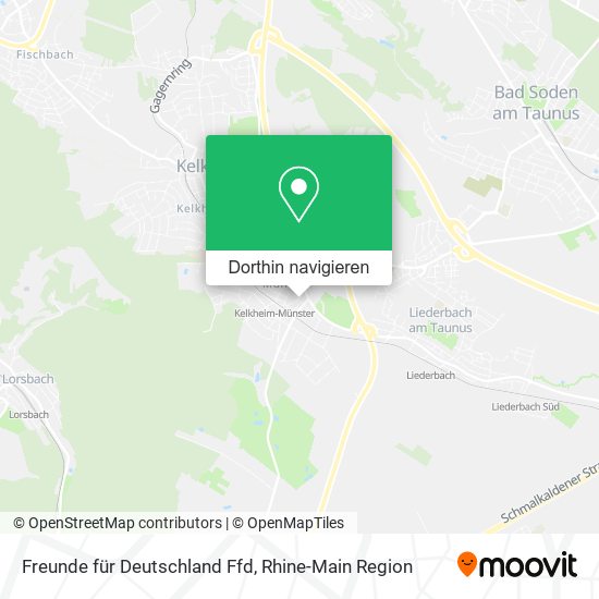 Freunde für Deutschland Ffd Karte