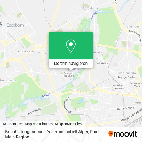 Buchhaltungsservice Yasemin Isabell Alper Karte