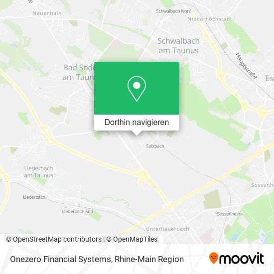 Onezero Financial Systems Karte